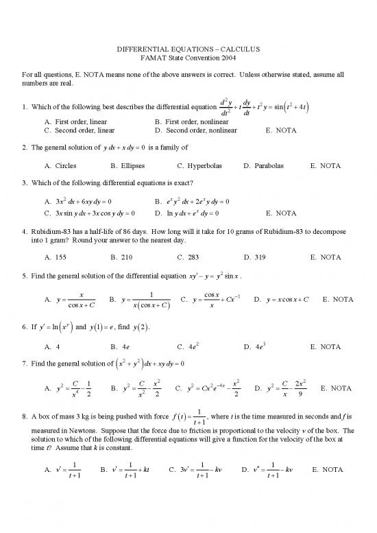 picture1_Calculus Pdf 169102 | Differential Equations