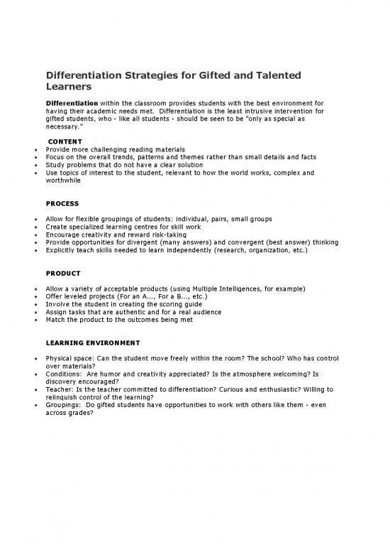picture1_Differentiation Pdf 170745 | Differentiation And Enrichment Strategies For Gifted Students