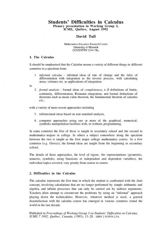 picture1_Calculus Pdf 169202 | Dot1993k Calculus Wg3 Icme