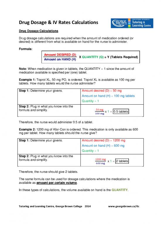 picture1_Drug Dosage And Iv Rates Calculations