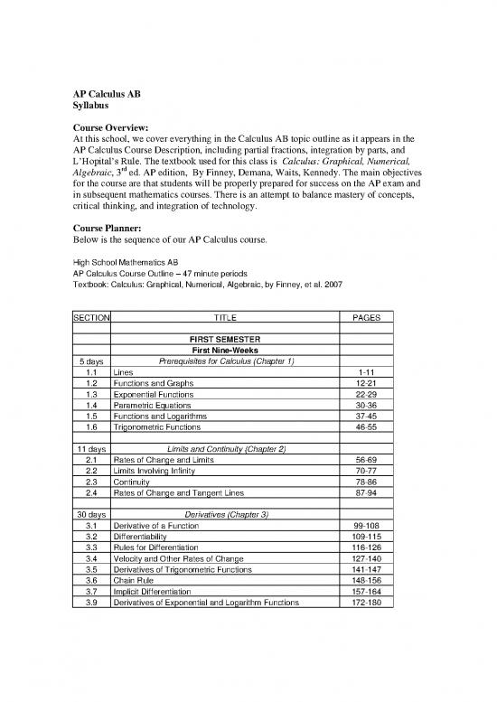 picture Calculus Pdf 170040 | Dsf Abcalculus Syllabus 2010
