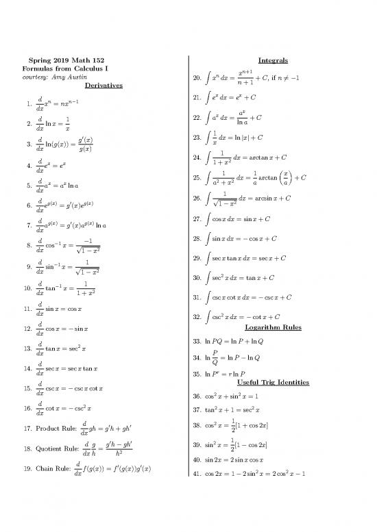 picture1_Calculus Pdf 169011 | Formulas