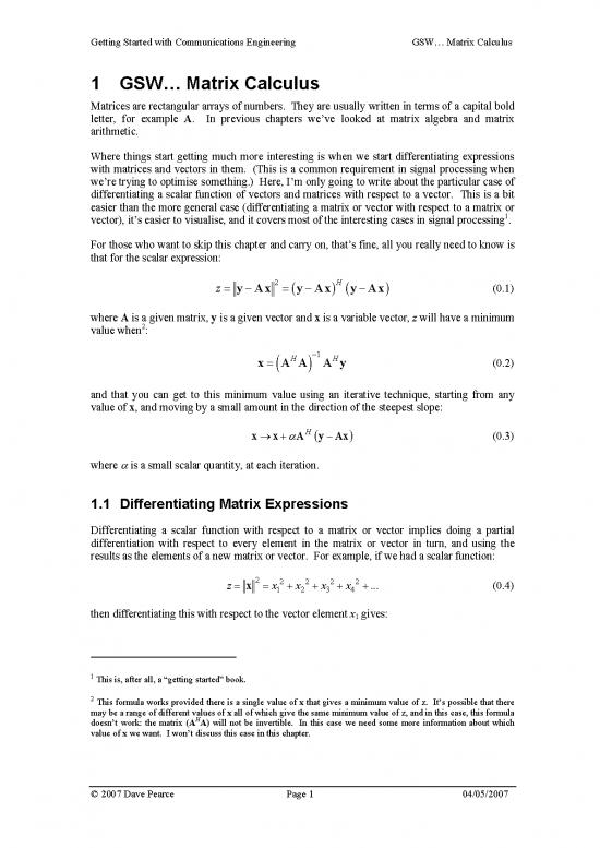 picture Matrix Calculus Pdf 171343 | Gsw Matrix Calculus