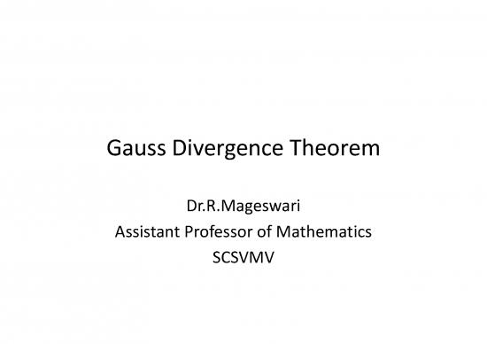 picture_Calculus Pdf 169704 | Guassdivergencetheorem