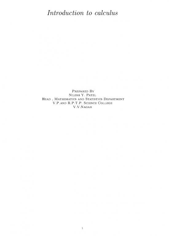 picture Calculus Pdf 170857 | Introduction To Calculus