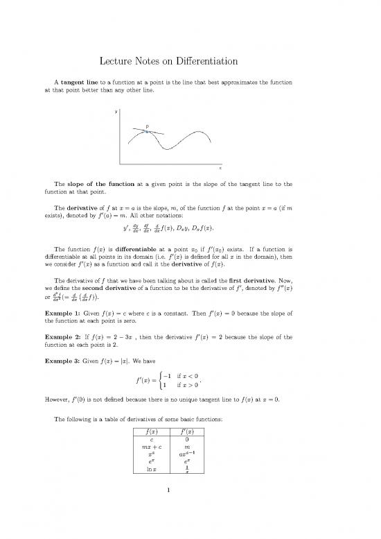 picture1_Lecture Notes On Differentiation Math161