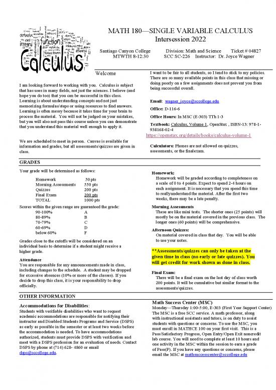picture1_Calculus Pdf 169985 | M180syllabusi22