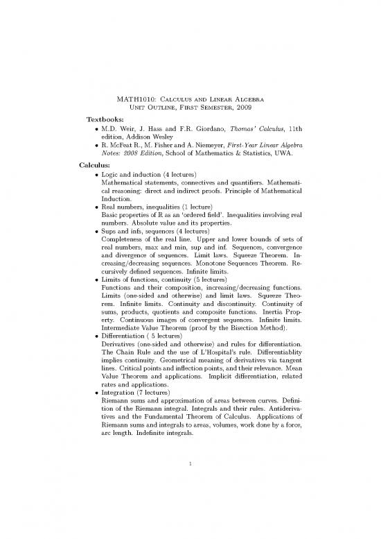 picture Thomas Calculus 11th Edition 171299 | Math1010