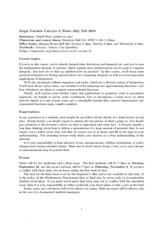 picture1_Calculus Pdf 169528 | Math102 F18 Syllabus