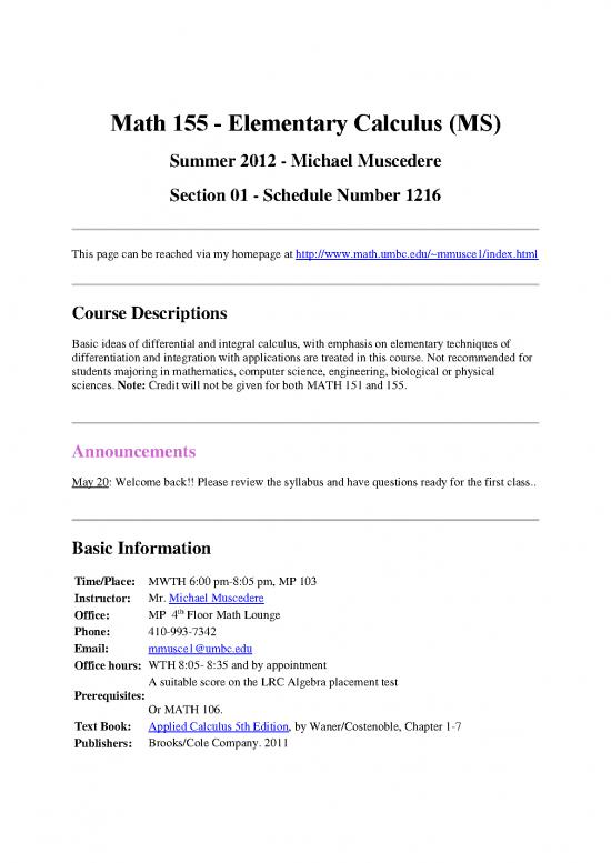picture Calculus Pdf 170064 | Math155 Syllabus Su12