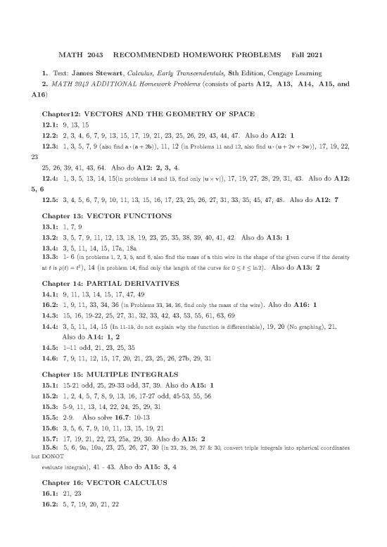 picture Geometry Pdf 169013 | Math2043problems