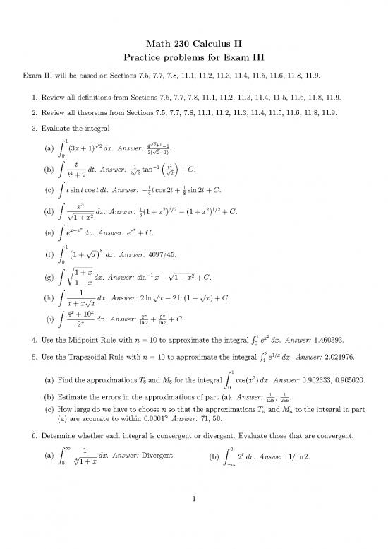 picture1_Calculus Pdf 170623 | Math230 Exam 3