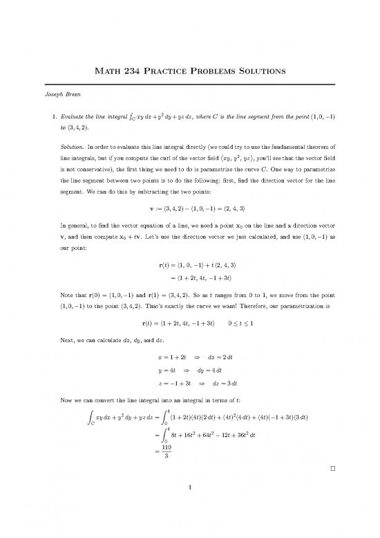 picture1_Math 234 Practice Problems Solutions