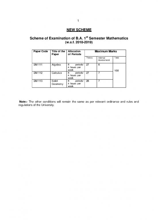 picture1_Calculus Pdf 169860 | Mathematics Syllabus