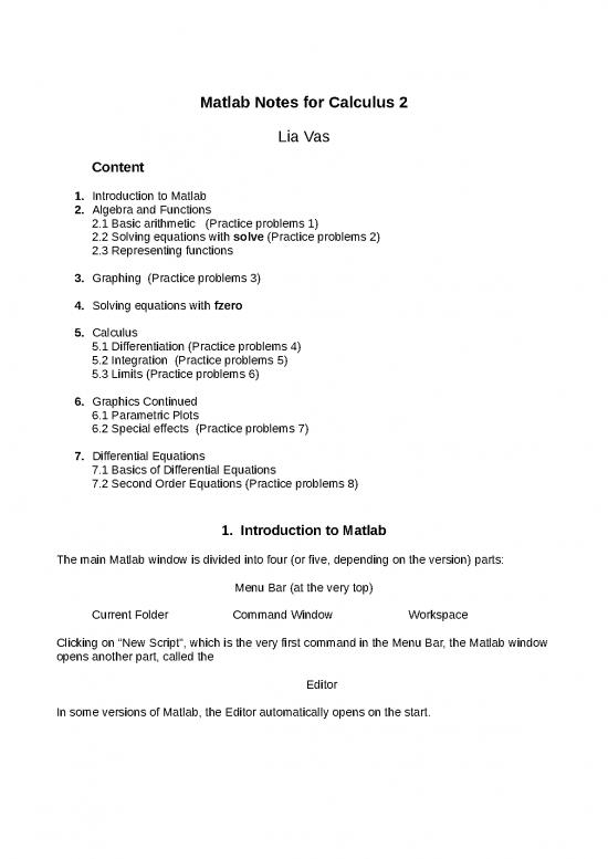 picture1_Calculus Pdf 169210 | Matlab For Calculus2