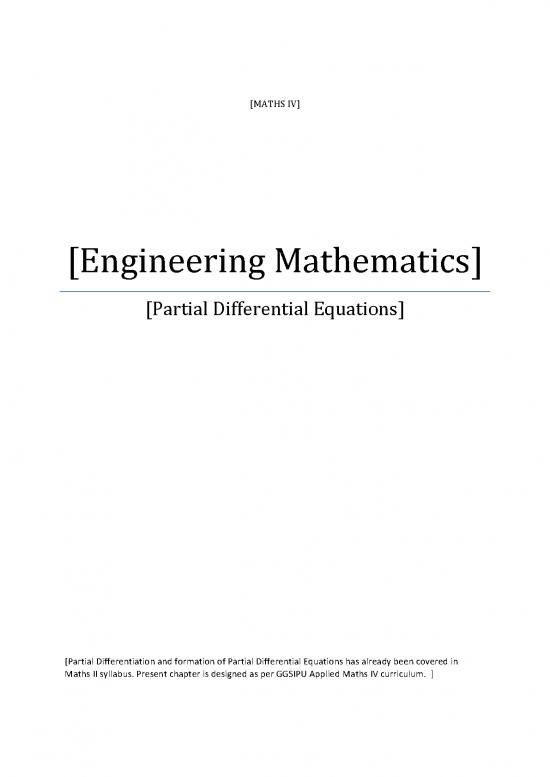 picture_Partial Differential Equations