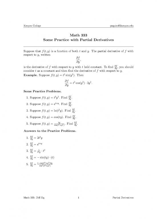 picture Differentiation Pdf 170718 | Partials