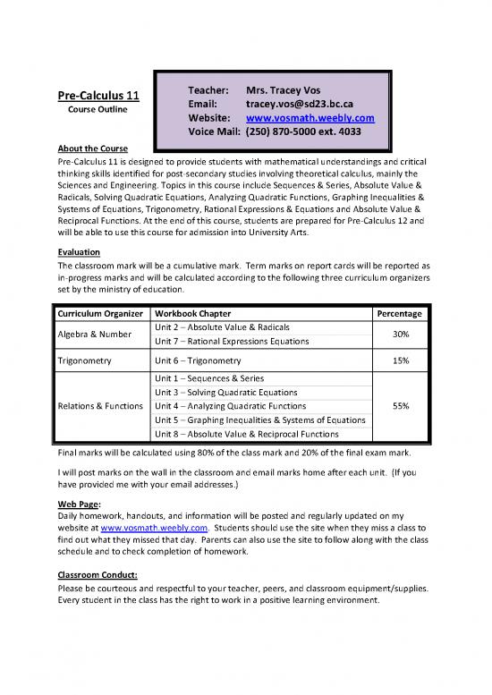 picture1_Calculus Pdf 170086 | Pc11  Course Outline