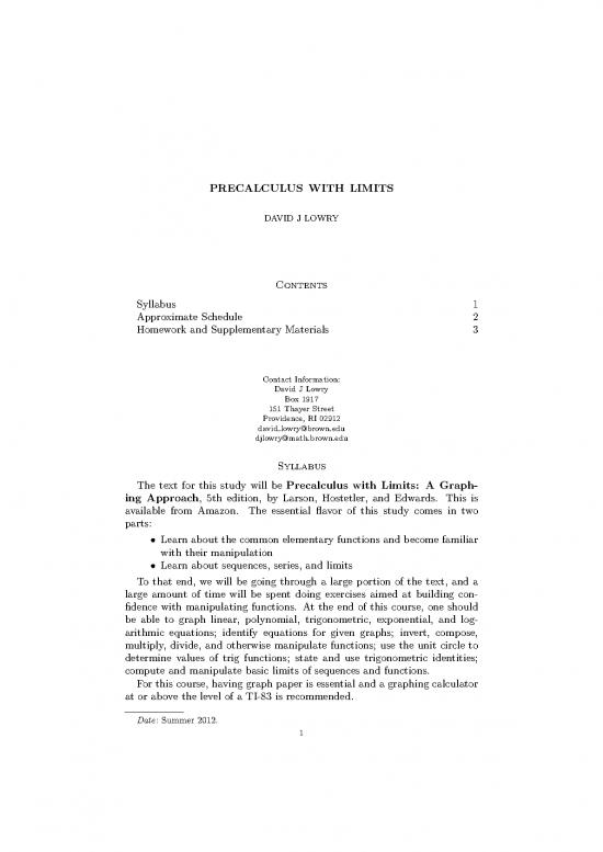 picture Precalculus Pdf 169805 | Precalculus Plan