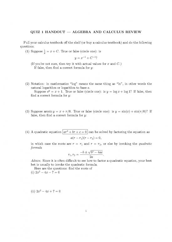 picture1_Calculus Pdf 169178 | Quiz01 Handout