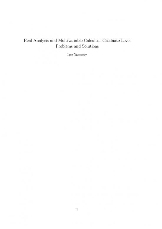 picture Calculus Pdf 170505 | Real Analysis