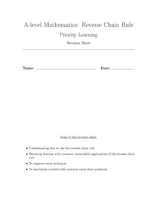 picture_Chain Rule Pdf 171213 | Reverse Chain Rule Rs