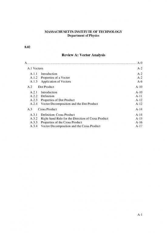 picture Vector Analysis Pdf 169360 | Reviewa