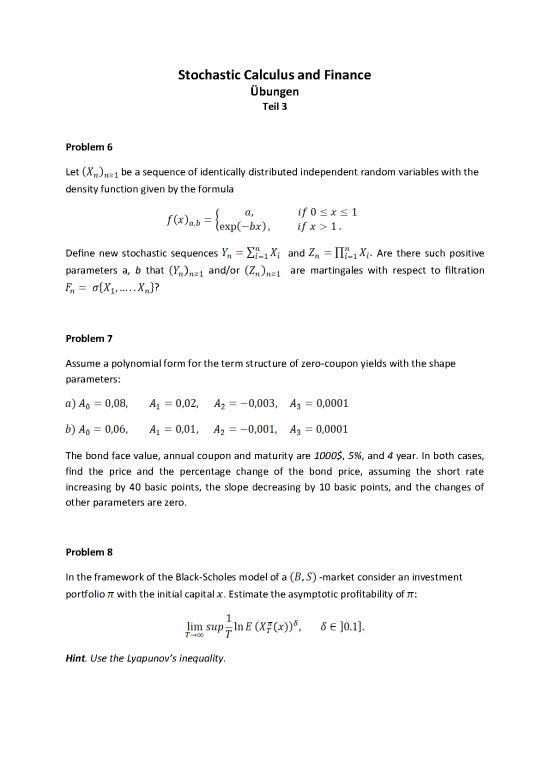 picture_Calculus Pdf 170028 | Stochastic Calculus And Finance Ubungen Teil 3