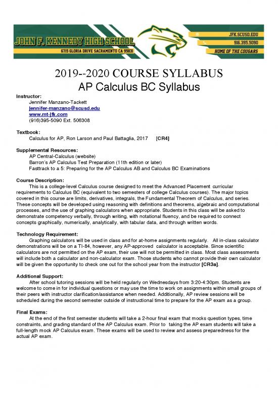 picture Advanced Calculus Pdf 171020 | Syllabus Ap Calculus Bc 19 20 0