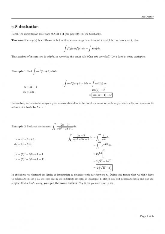 picture1_Chain Rule Pdf 169308 | U Substitution
