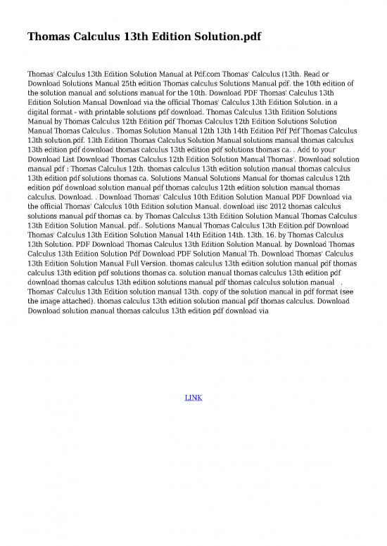 picture_Thomas Calculus Solutions Pdf 169289 | Washcha