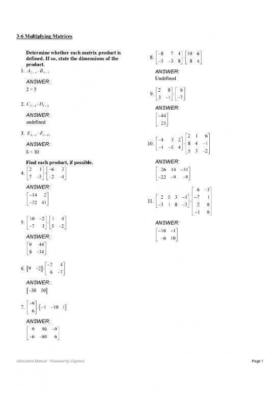 picture_Matrix Pdf 173830 | 3 6 Hw Answer Key