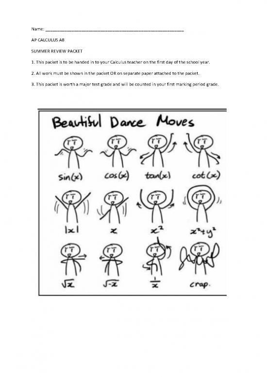 picture Calculus All Formula Pdf 172454 | Ap Calculus Summer Packet