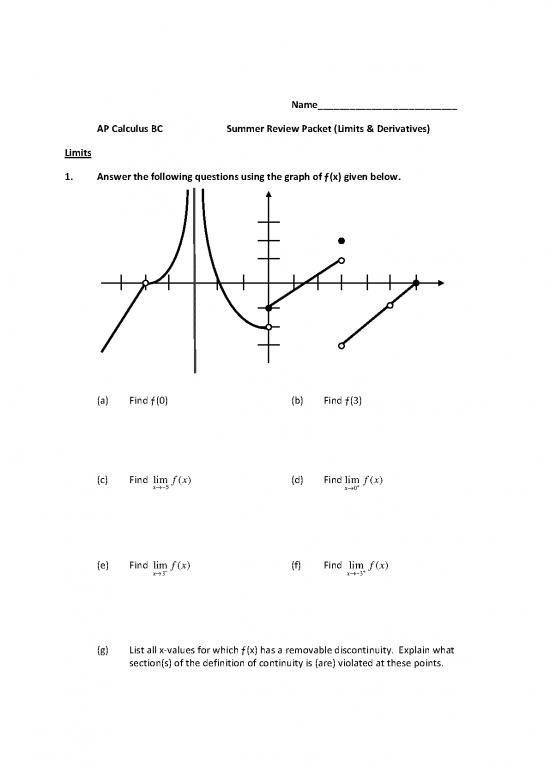 picture Derivatives Calculus Pdf 171603 | Apsummerreview Calc Bc