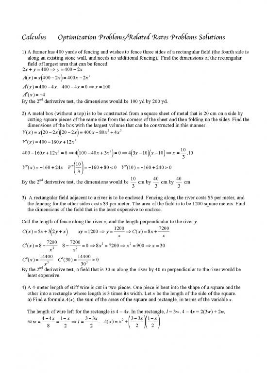picture_Calculus Pdf Download 172563 | Calculus Optimization Problems Solutions