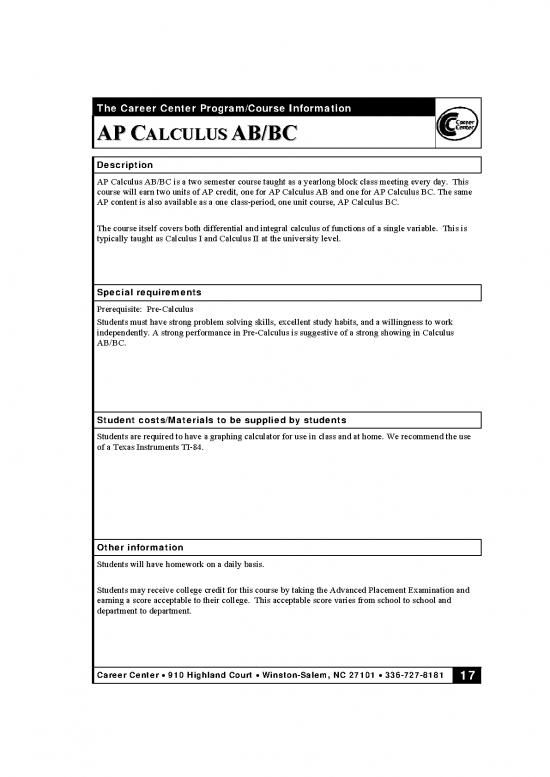 picture Calculus Pdf Download 172561 | Course Page Ap Calculus Ab Bc