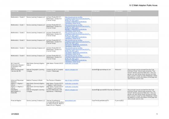 picture_K 12 Math Adoption Public Access