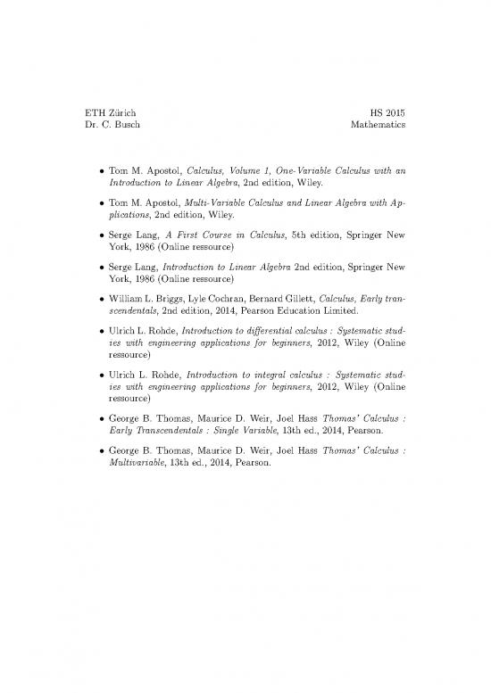 picture_Tom Apostol Calculus Pdf 172581 | Literatur