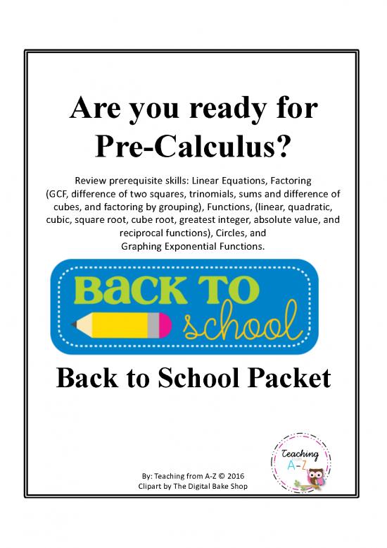 picture_Calculus Pdf Download 171994 | Math11 12precalculushonorssummerpacket2021