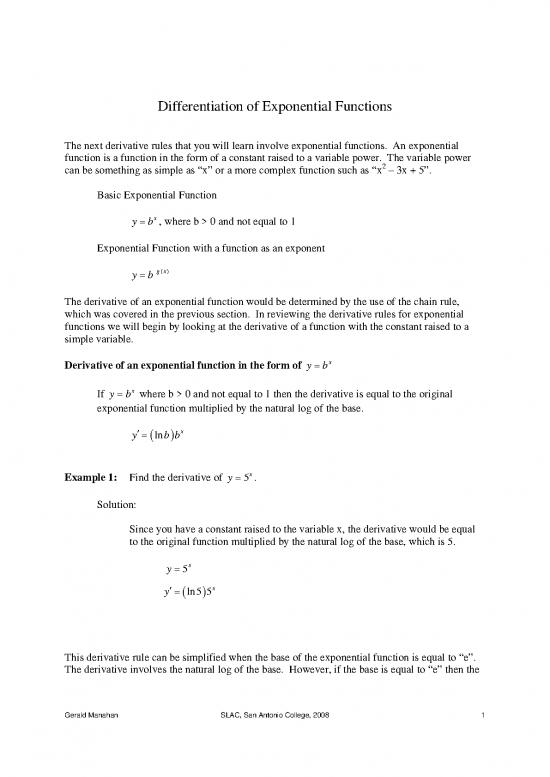 picture_Chain Rule Pdf 173530 | Math1325 Derivatives Of Exponential Functions