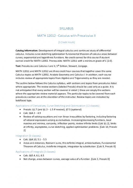 picture_Cengage Calculus Pdf Download 173519 | Math 12012 Calculus With Pre Calculus Ii