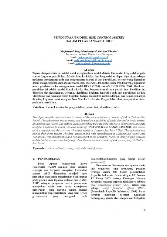 picture_Matrix Pdf 174289 | Model Risk Control Matrix