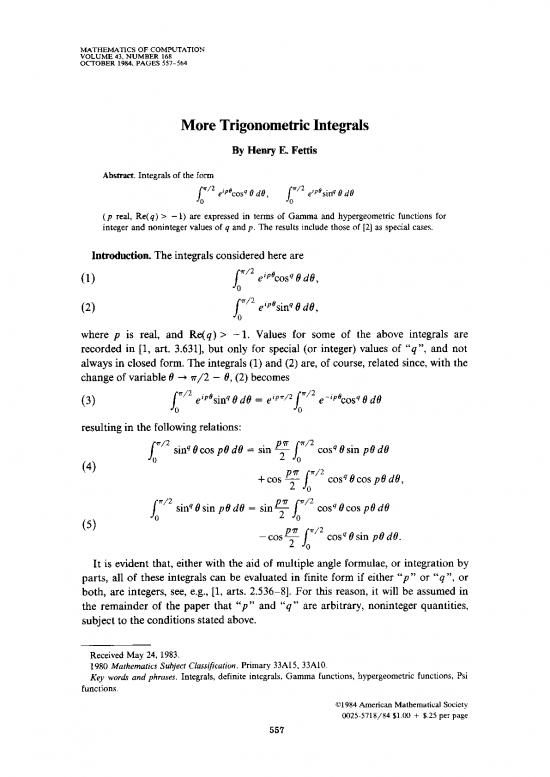 picture_Integrals Of Trigonometric Functions Pdf 173538 | S0025 5718 1984 0758203 1
