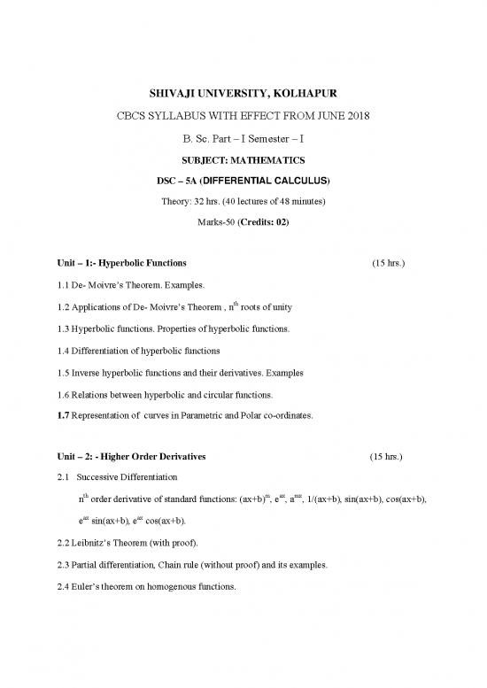 picture_Derivatives Calculus Pdf 172521 | S I Mathematics 2018
