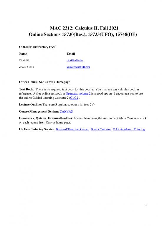 picture Calculus Openstax 173329 | Syllabus F21 Online Mac2312