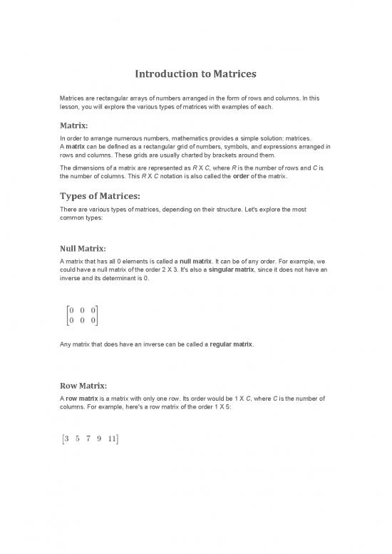 picture Matrix Pdf 172892 | Tyba Sem5 Mathematics For Economiocs 2019