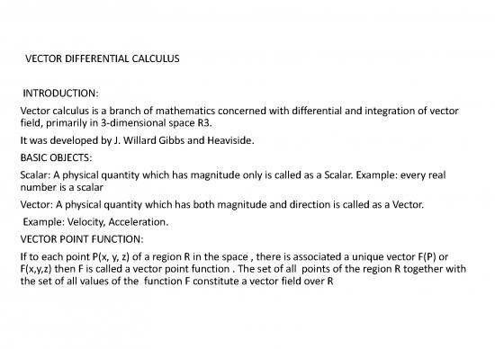picture_Vector Integration Pdf 171918 | Vector Differential Calculus