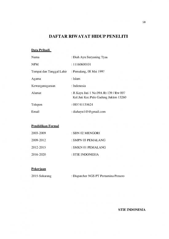 picture1_11160600101 Diah Ayu Suryaning Tyas Skripsi Pages 76 77 Lampiran | File - Daftar Riwayat Hidup Id 15863