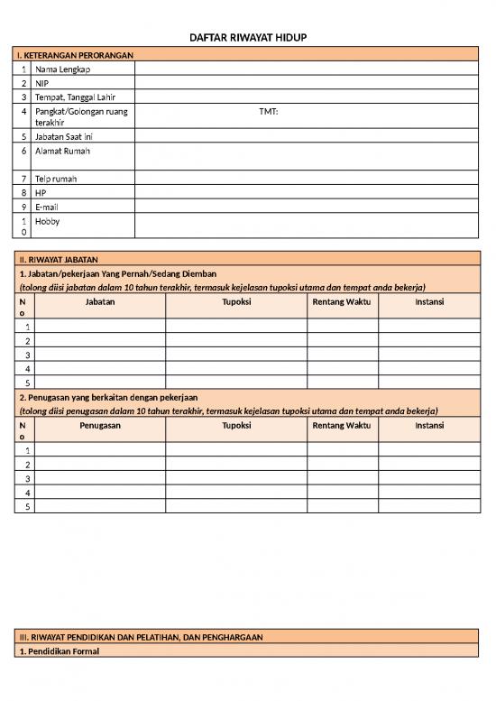picture_11 Form Drh | File - Daftar Riwayat Hidup Id 15911