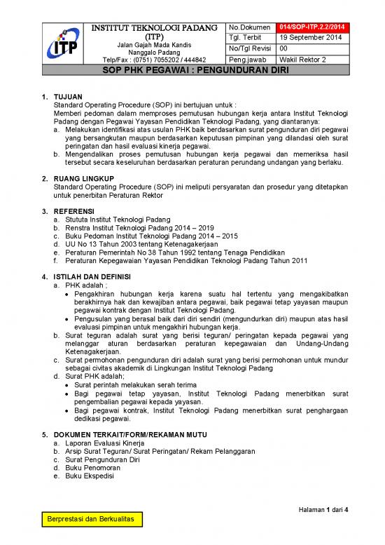 picture 14 Sop Pemutusan Hubungan Kerja (pengunduran Diri) | File - Surat Pengunduran Diri Id 16983